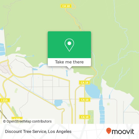 Discount Tree Service map