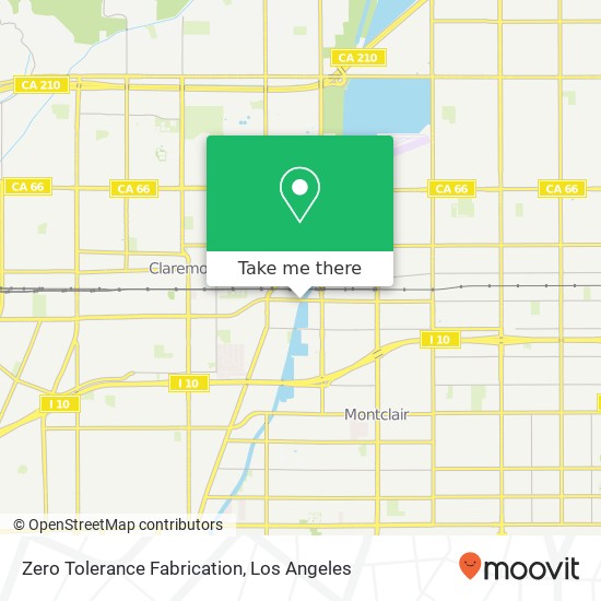 Zero Tolerance Fabrication map