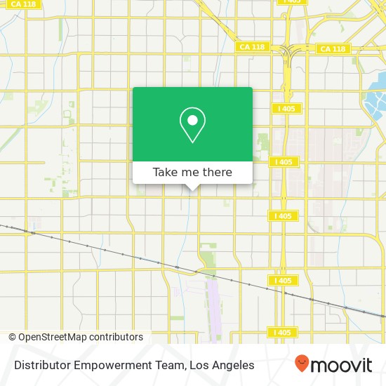 Distributor Empowerment Team map