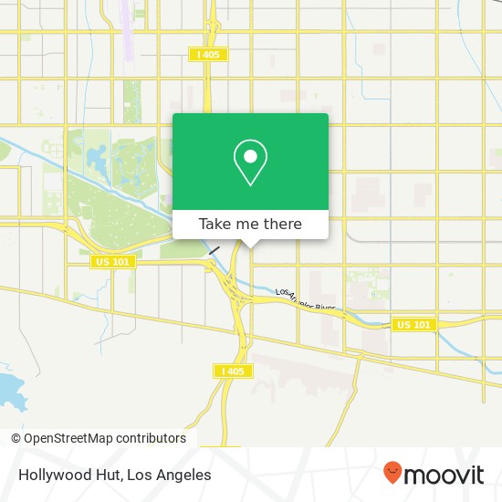 Hollywood Hut map