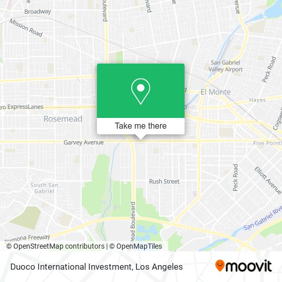 Mapa de Duoco International Investment