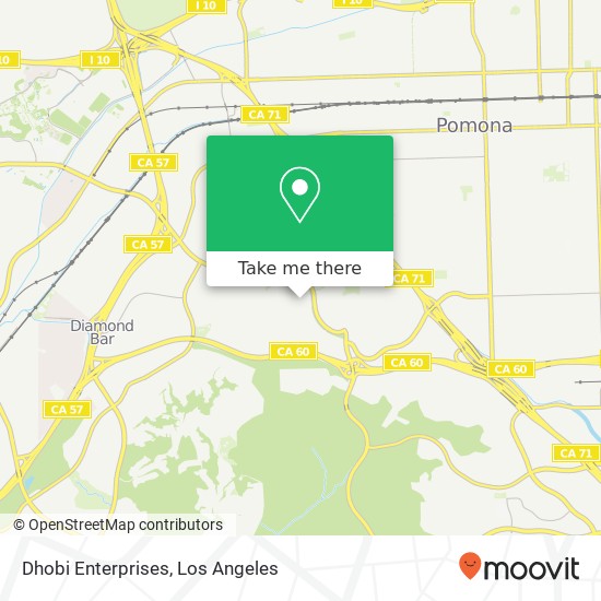Dhobi Enterprises map
