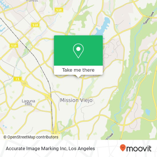 Accurate Image Marking Inc map
