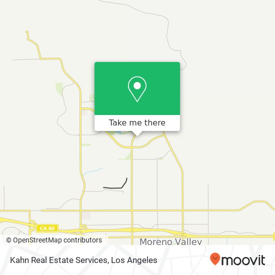 Kahn Real Estate Services map