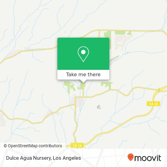 Dulce Agua Nursery map