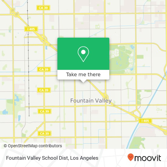 Fountain Valley School Dist map