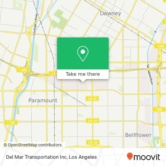 Del Mar Transportation Inc map