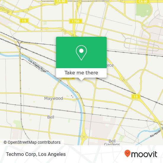 Techmo Corp map