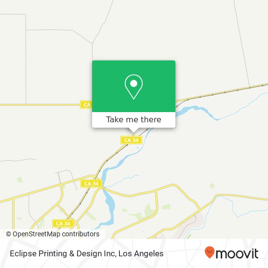 Mapa de Eclipse Printing & Design Inc