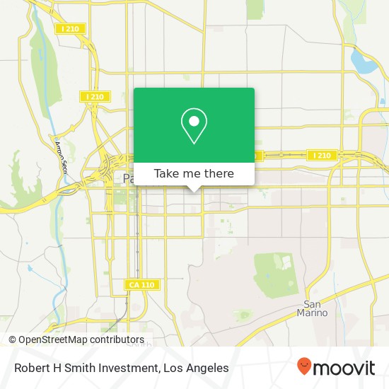 Robert H Smith Investment map