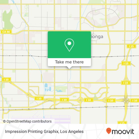 Impression Printing Graphix map