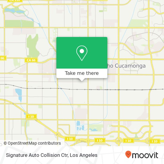 Signature Auto Collision Ctr map