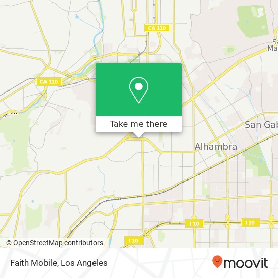 Faith Mobile map