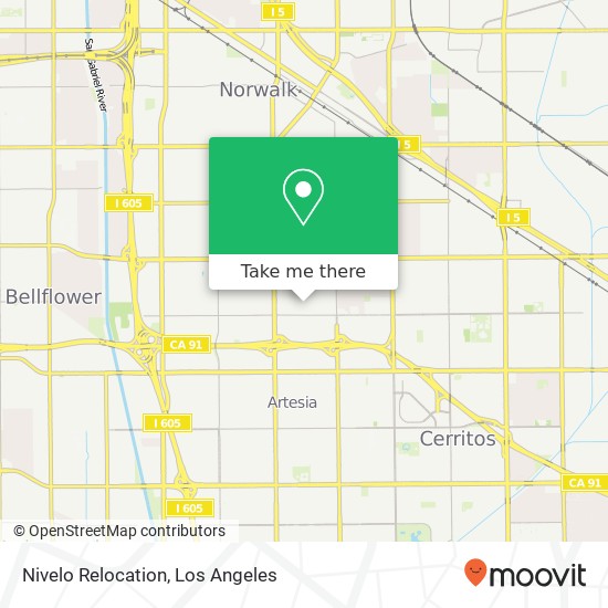 Nivelo Relocation map