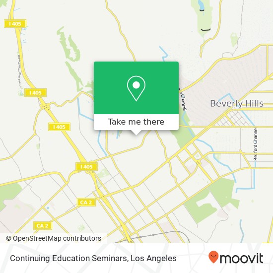 Continuing Education Seminars map