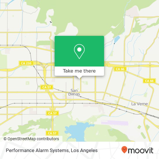 Performance Alarm Systems map