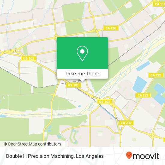 Double H Precision Machining map
