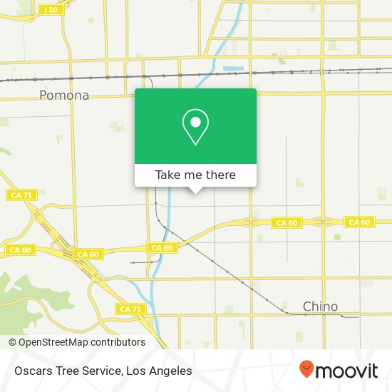 Oscars Tree Service map