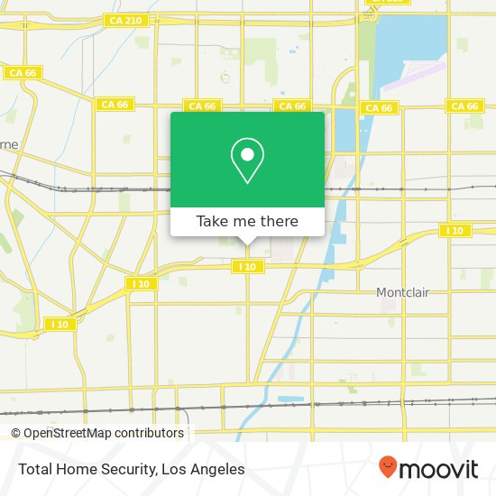 Mapa de Total Home Security