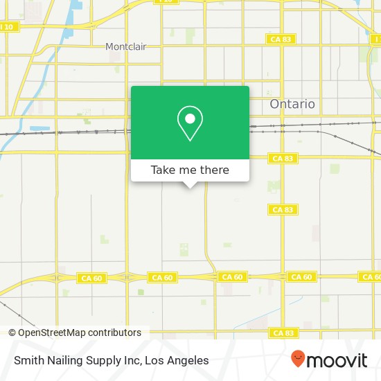 Mapa de Smith Nailing Supply Inc