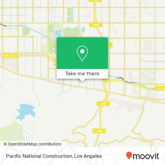 Mapa de Pacific National Construction