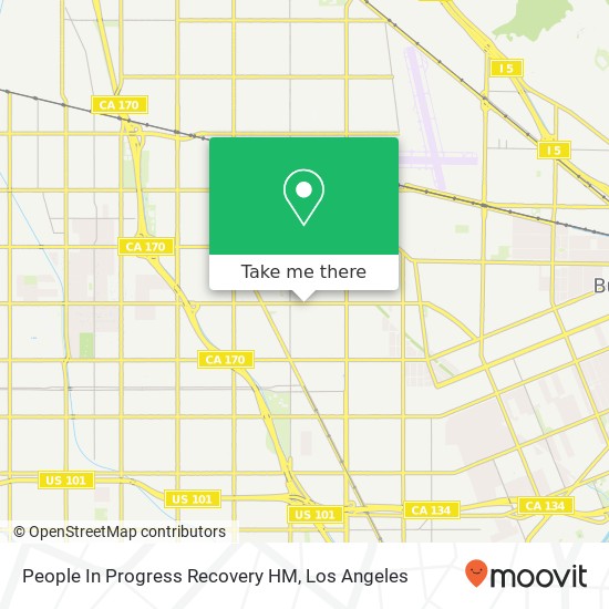 People In Progress Recovery HM map