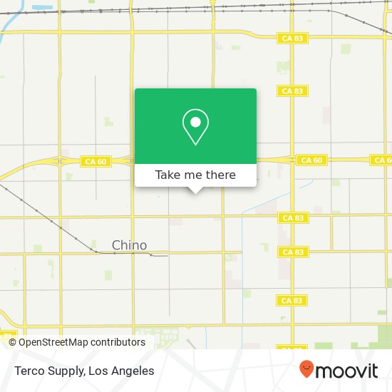 Terco Supply map