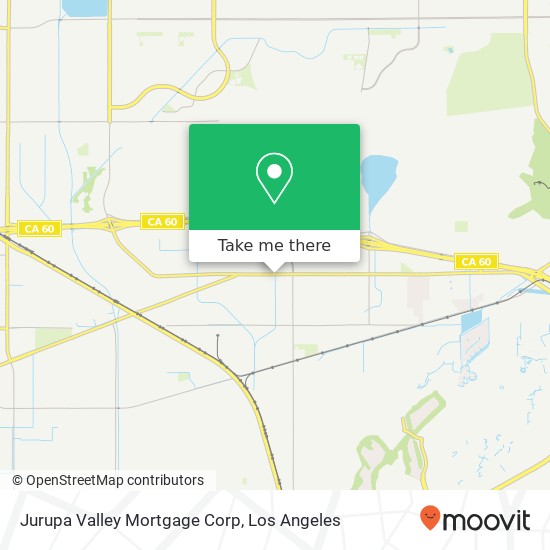 Jurupa Valley Mortgage Corp map