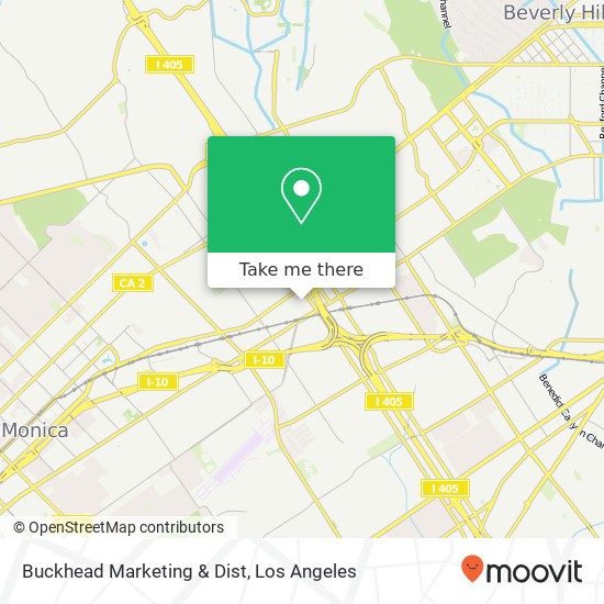 Mapa de Buckhead Marketing & Dist