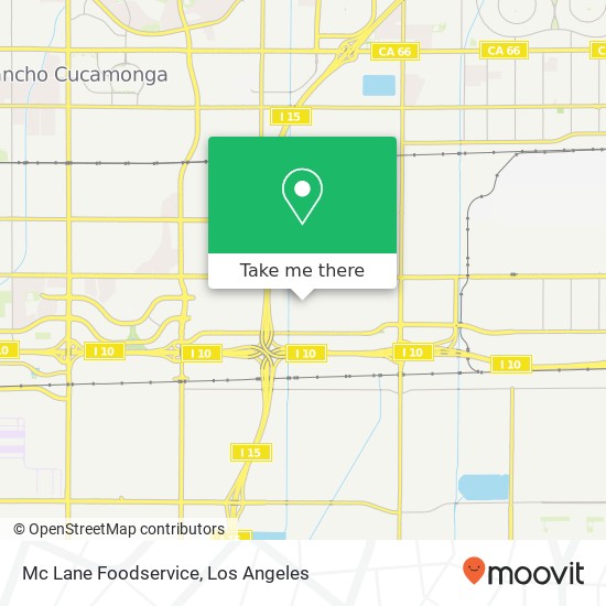 Mc Lane Foodservice map