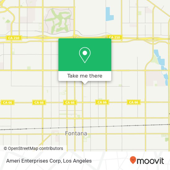 Ameri Enterprises Corp map