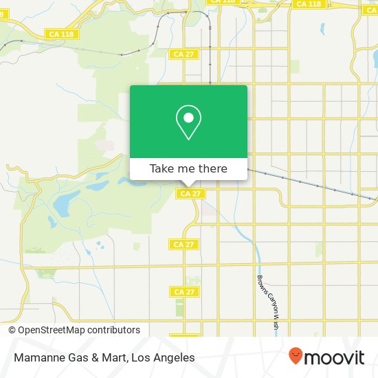 Mamanne Gas & Mart map