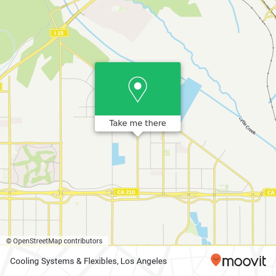 Cooling Systems & Flexibles map