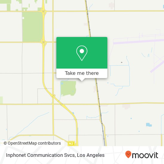 Mapa de Inphonet Communication Svcs