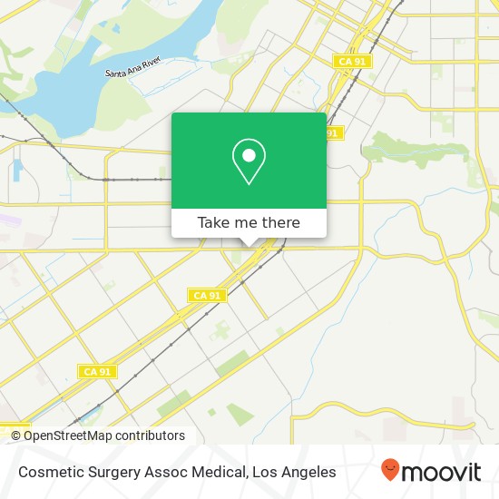 Cosmetic Surgery Assoc Medical map