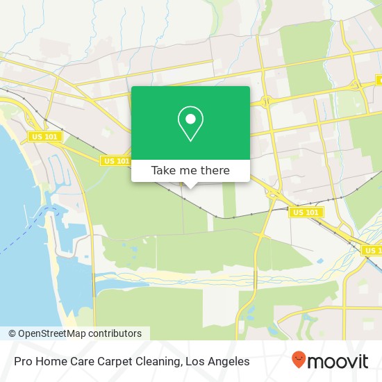 Pro Home Care Carpet Cleaning map