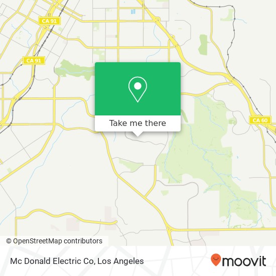 Mc Donald Electric Co map