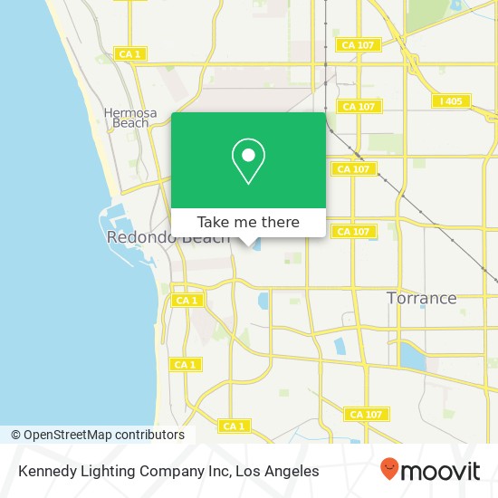 Mapa de Kennedy Lighting Company Inc