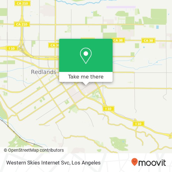 Western Skies Internet Svc map