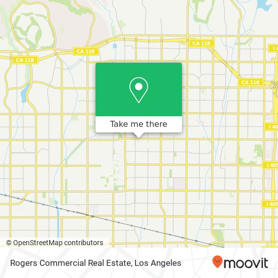 Rogers Commercial Real Estate map