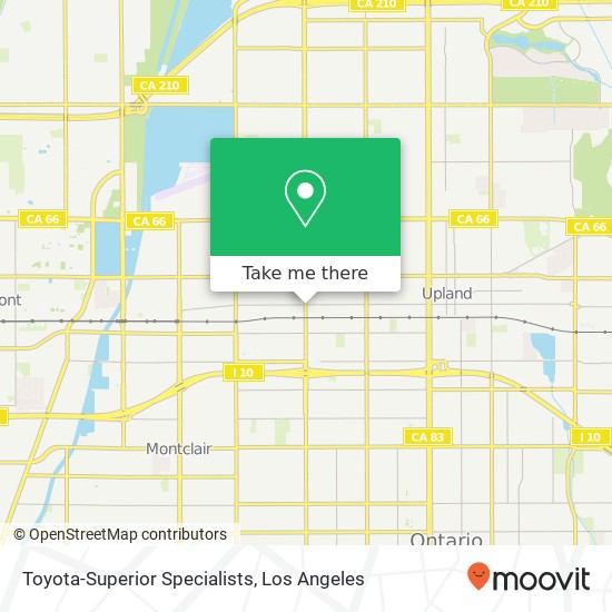 Mapa de Toyota-Superior Specialists