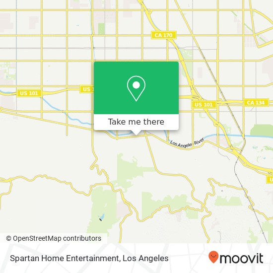 Spartan Home Entertainment map