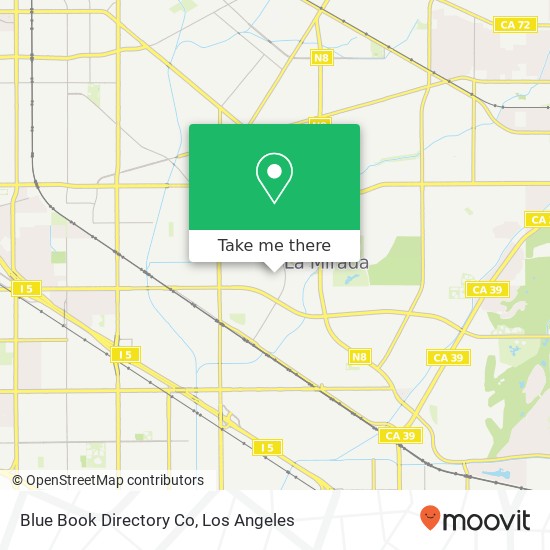Blue Book Directory Co map