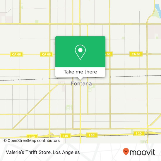 Mapa de Valerie's Thrift Store