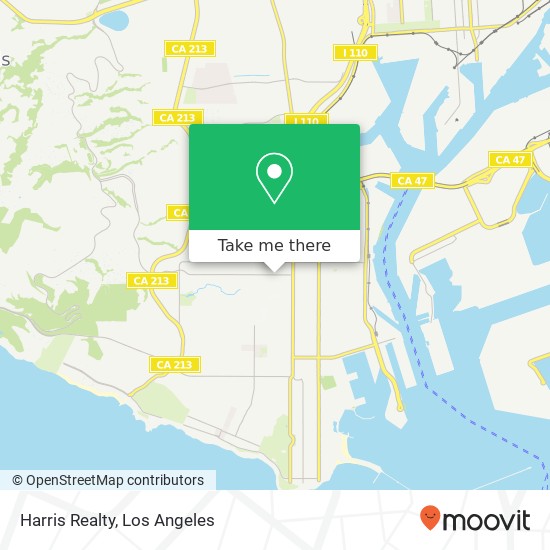 Harris Realty map