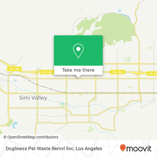 Dogliness Pet Waste Remvl Svc map