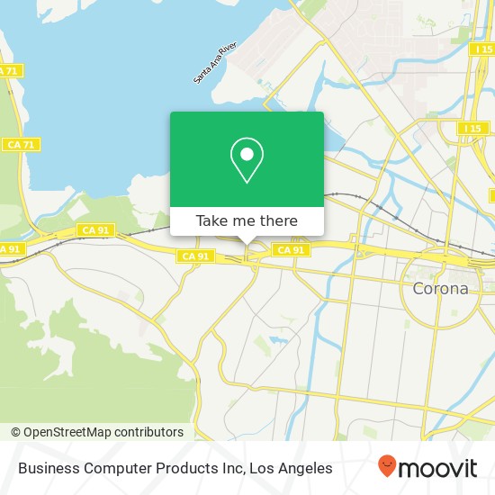 Mapa de Business Computer Products Inc