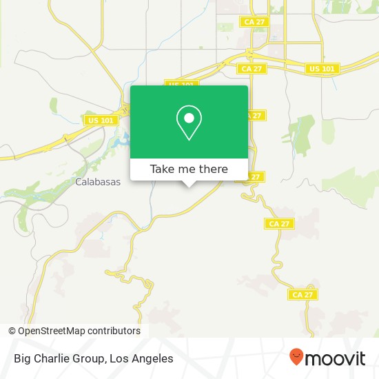 Big Charlie Group map