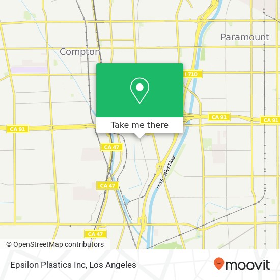 Epsilon Plastics Inc map