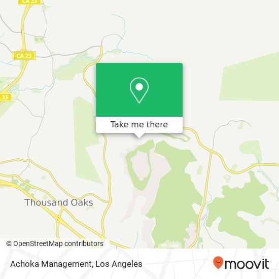 Mapa de Achoka Management